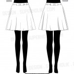 Skirt template
