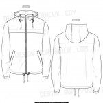 jacket template vector