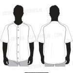 baseball jersey shirt vector template