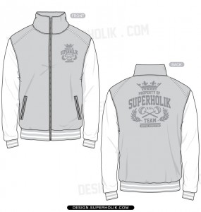 track jacket template