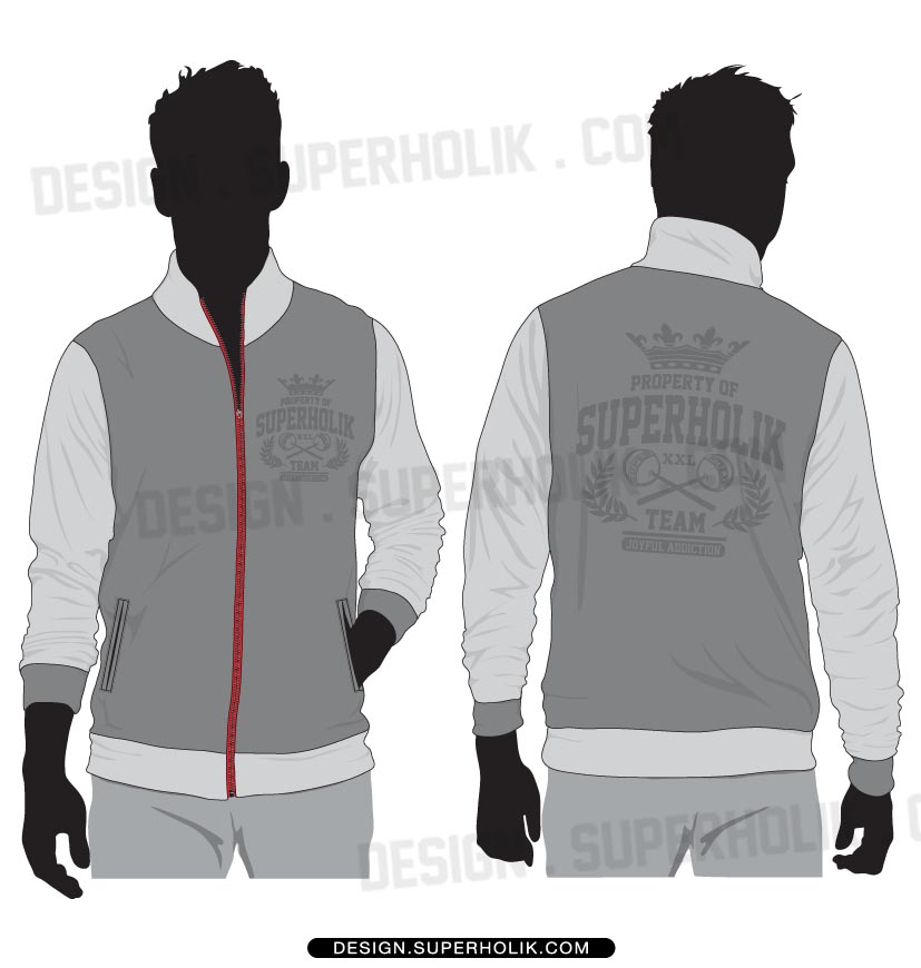 track jacket template